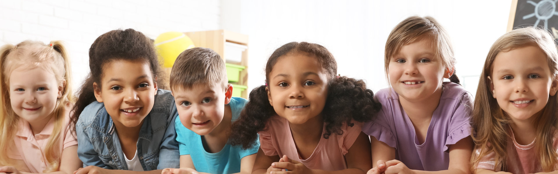 children smiling